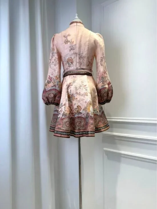 Zimmermann Alchemy Button Mini Dress - Picture 9 of 9